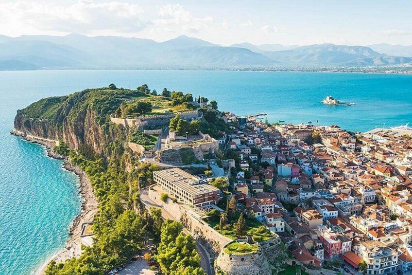 Mercedes Private Tour Nafplio, Corinth Canal, Nemea Wine Tasting 1
