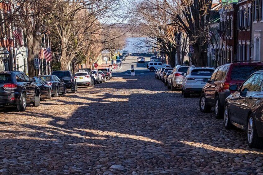 Alexandria's cobblestone streets 5