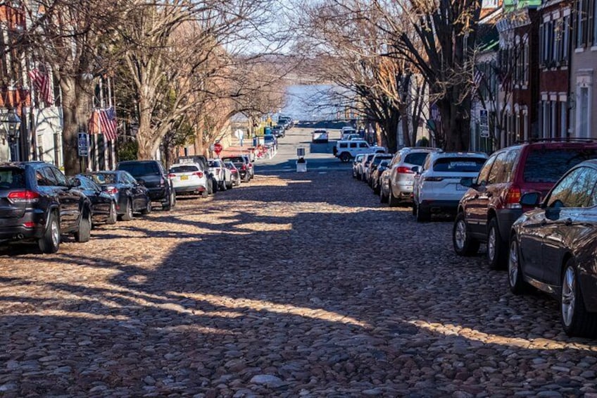 Alexandria's cobblestone streets 1