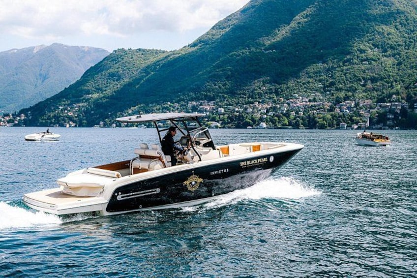 1H Luxury Cruise Como Lake Tender Yacht Invictus 9 Pax 2