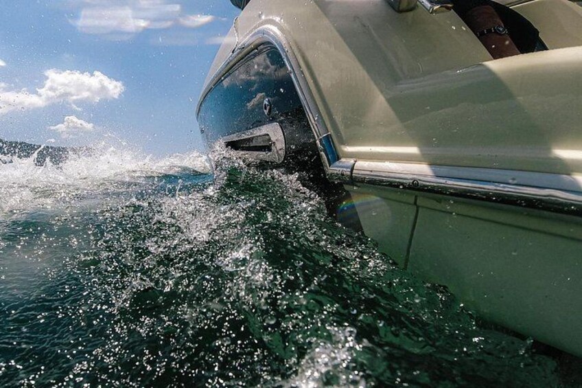 3H Private Cruise Lake Como Tender yacht Invictus 6 pax 2