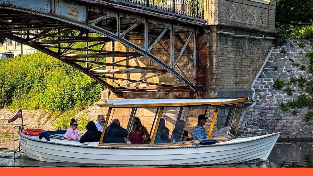 Riga: Canal & River Electric Boat Tour with Audio Guide 1