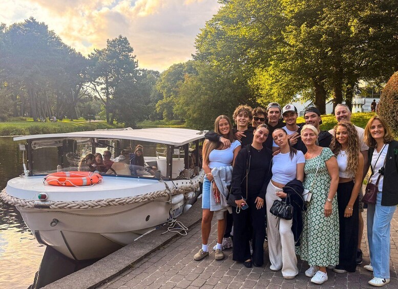 Picture 3 for Activity Riga: Canal & River Electric Boat Tour with Audio Guide 2