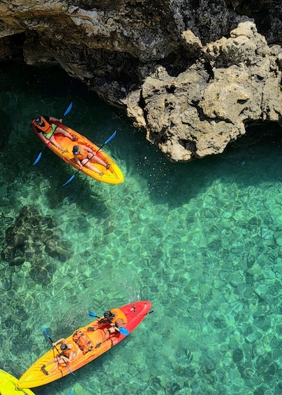Picture 1 for Activity Pula: Cave Kayak Tour, Snorkeling and Island Jumping 2
