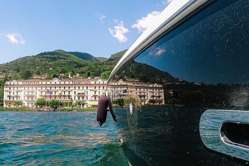 4H Como Lake Cruise drop of Bellagio and Varenna on Tender Yacht 2