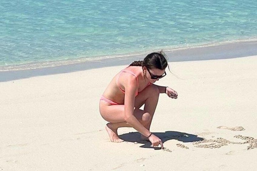 Leave your mark in the sand! 3