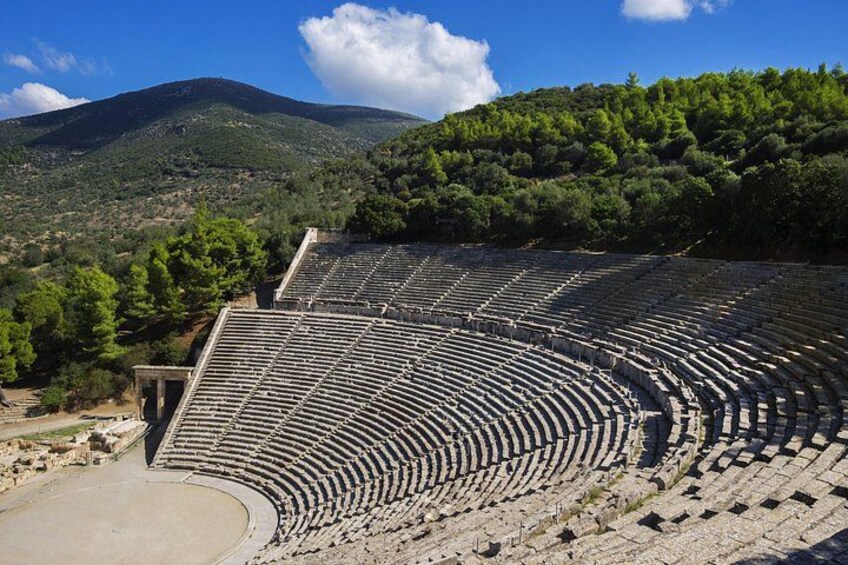 Epidaurus: Ticket for the Temple of Asclepius &Theater 5
