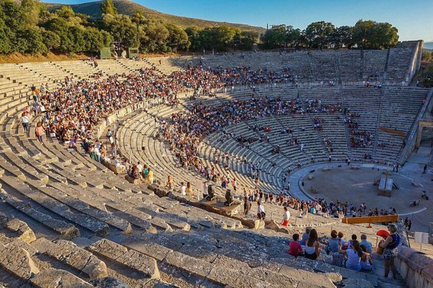 Epidaurus: Ticket for the Temple of Asclepius &Theater 3