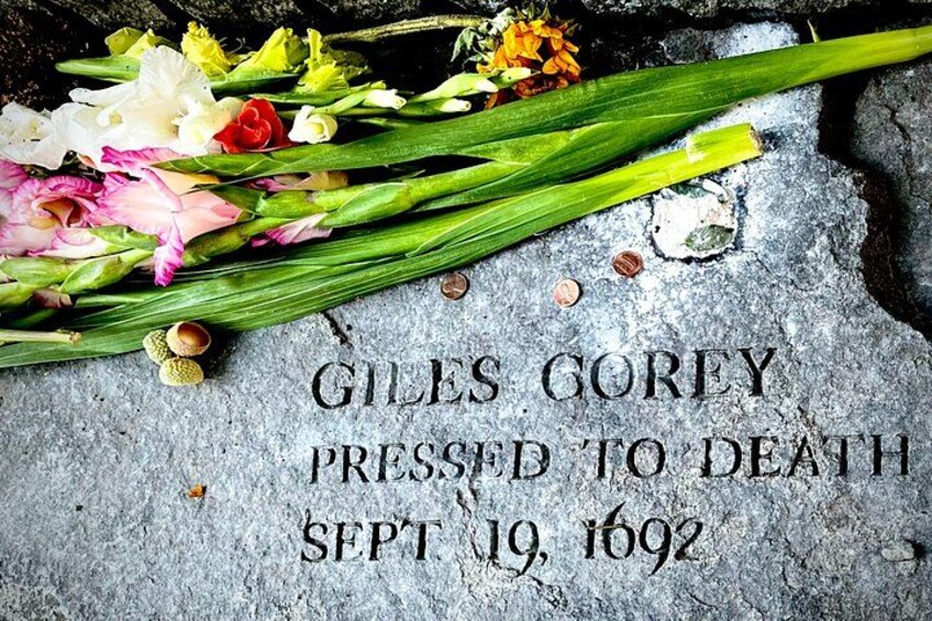 Giles Cory - Salem Witch Trial Memorial 2