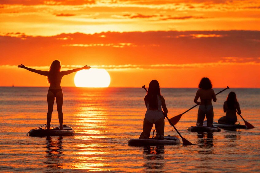 Barcelona: Sunrise Paddleboarding with Instructor and Photos 1