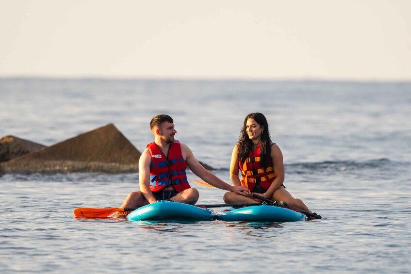 Picture 17 for Activity Barcelona: Sunrise Paddleboarding with Instructor and Photos 5
