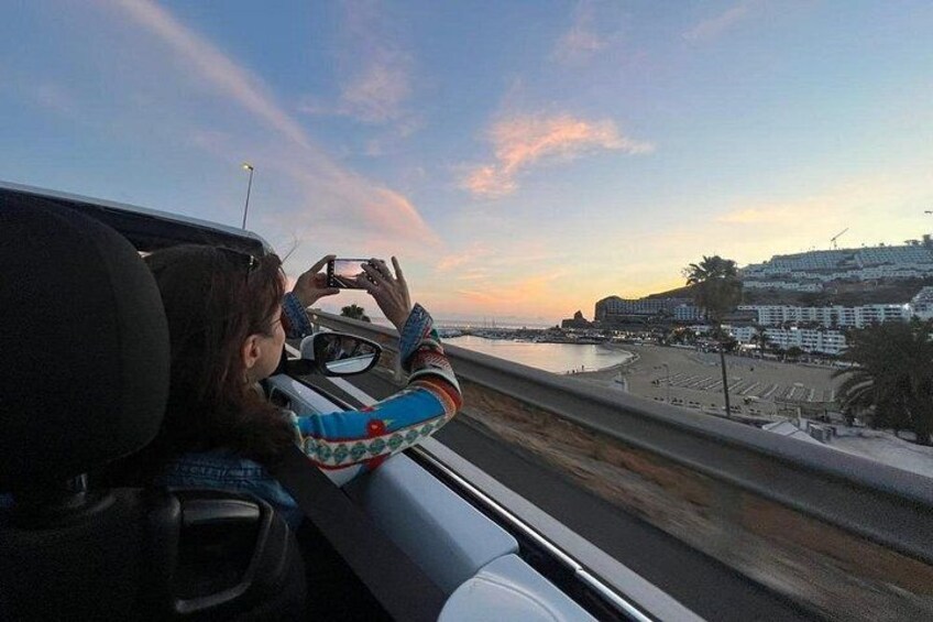 Sunset Tour in Beetle Convertible West Coast 1