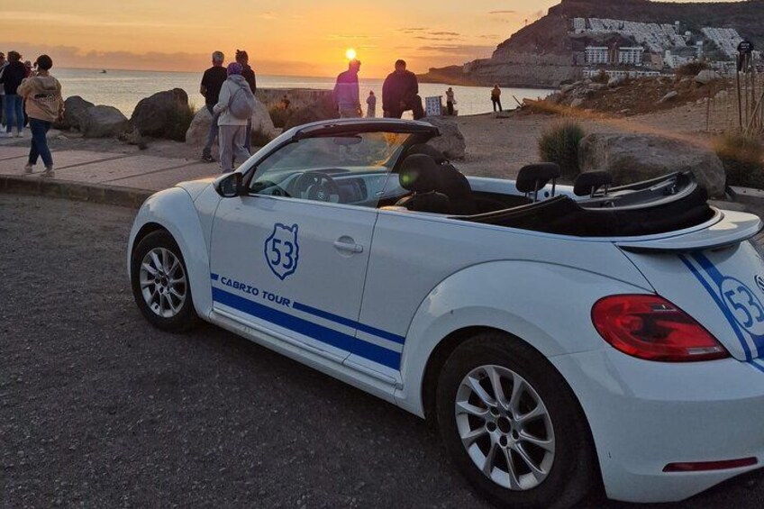 Sunset Tour in Beetle Convertible West Coast 3