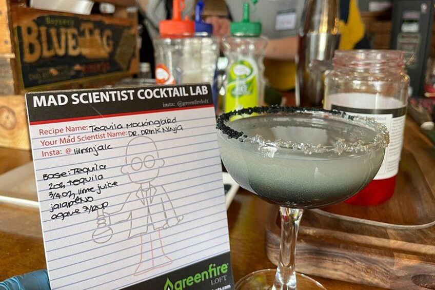 Mad Scientist Cocktail and Mocktail Lab 4
