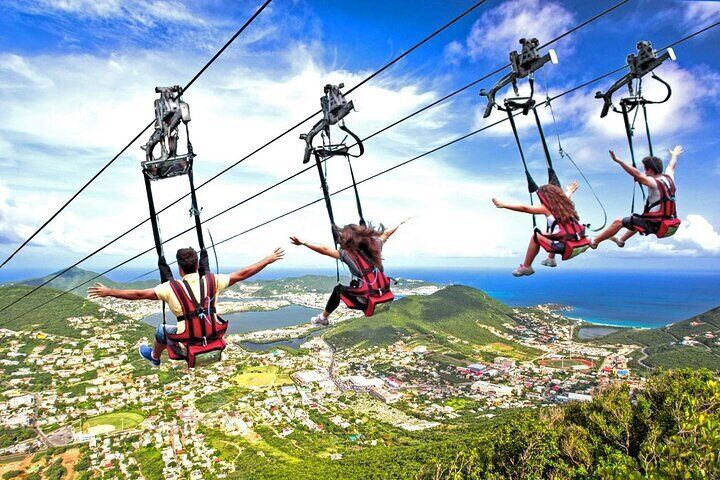 St Maarten Sky Explorer and Flying Dutchman Adventure