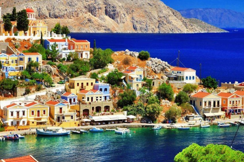 Fast Boat To Symi & St George's Bay Directly from Faliraki Beach 2