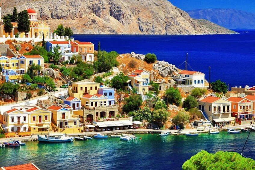 Fast Boat To Symi & St George's Bay Directly from Faliraki Beach 2