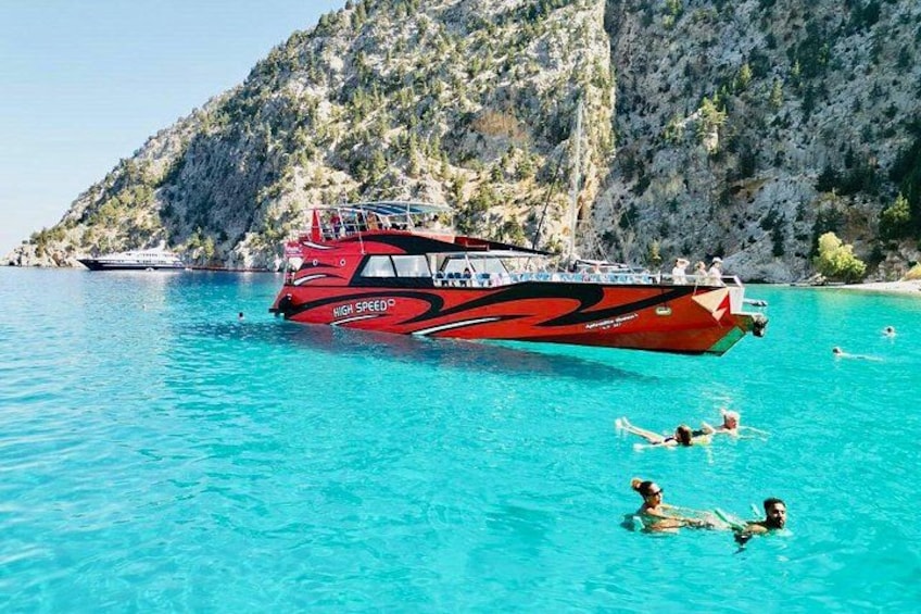 Fast Boat To Symi & St George's Bay Directly from Faliraki Beach 3