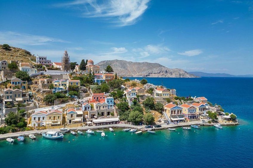 Fast Boat To Symi & St George's Bay Directly from Faliraki Beach 2