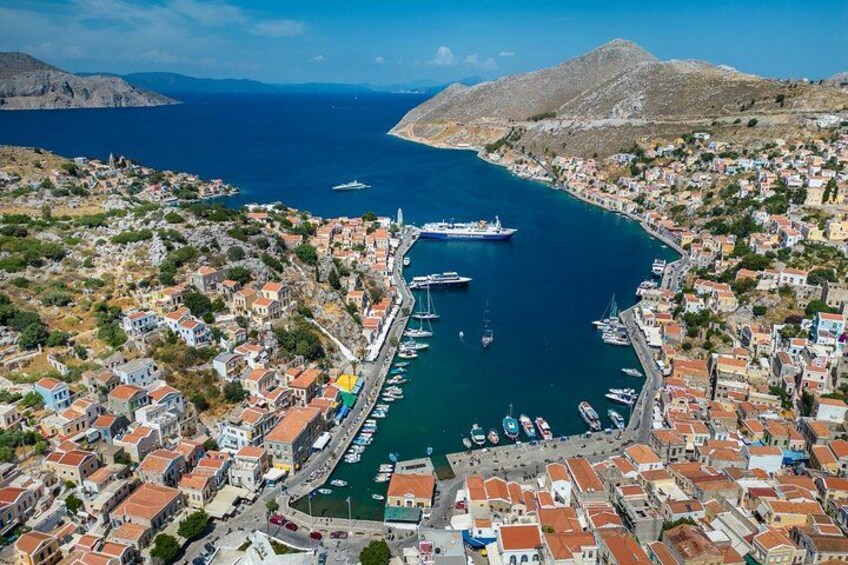 Fast Boat To Symi & St George's Bay Directly from Faliraki Beach 3