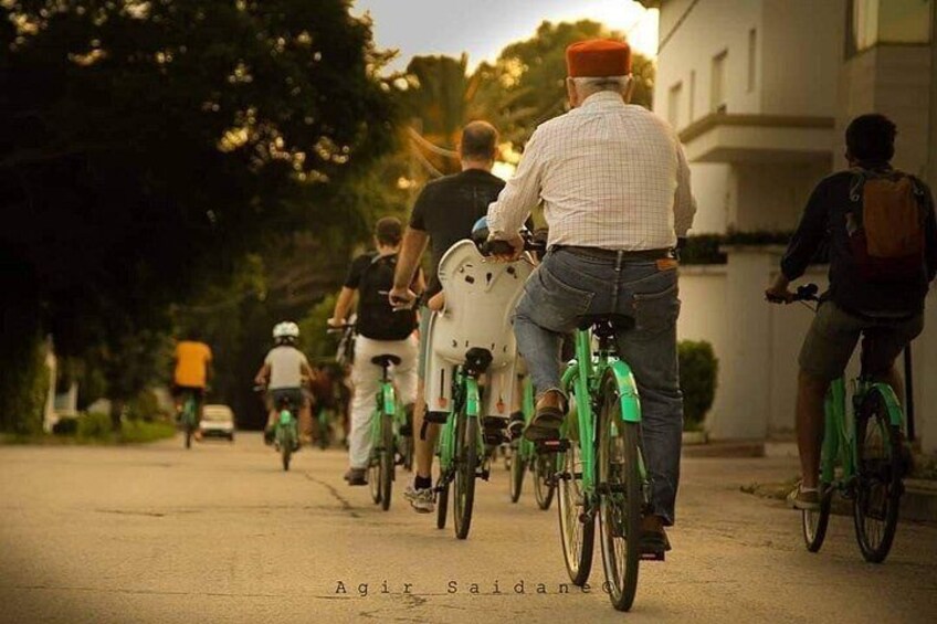 Group Guided Bike Tour of Carthage Archeological Site in Tunisia 5