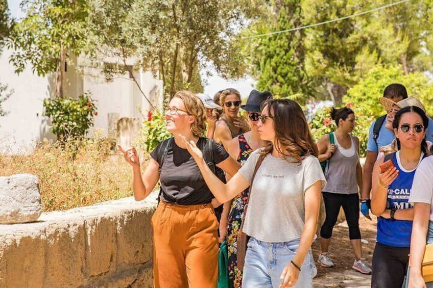 Group Guided Bike Tour of Carthage Archeological Site in Tunisia 4