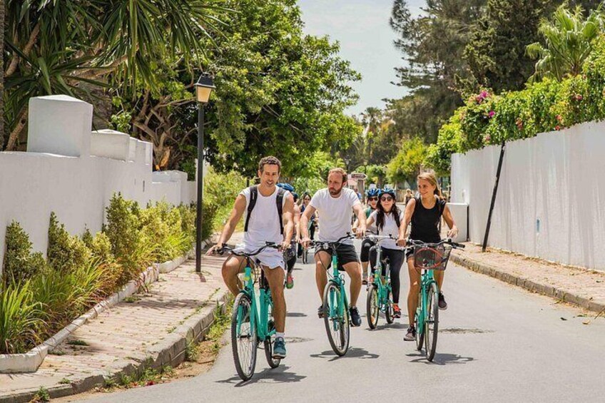 Group Guided Bike Tour of Carthage Archeological Site in Tunisia 3