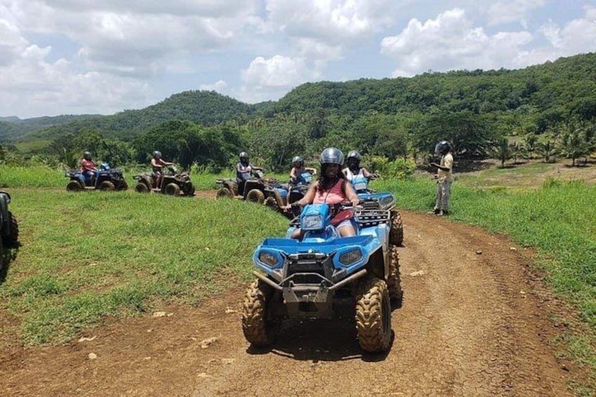 ATV & Bamboo Rafting With Limestone Foot Massage. 2