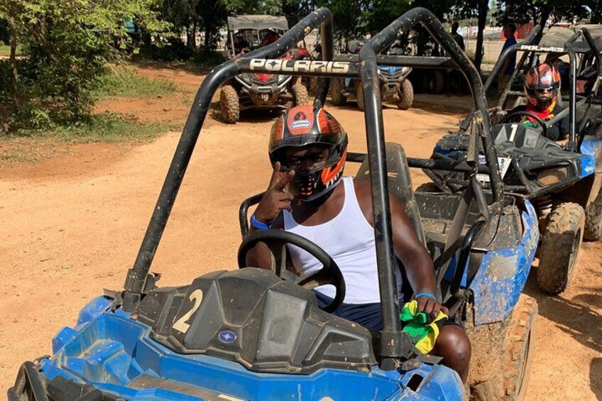 ATV & Bamboo Rafting With Limestone Massage. 4