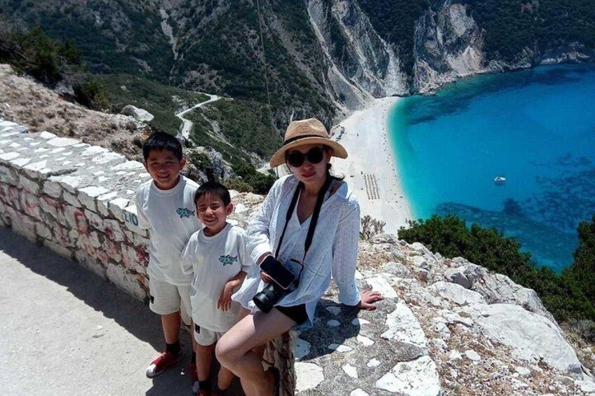 Myrtos photoshoot View point 5