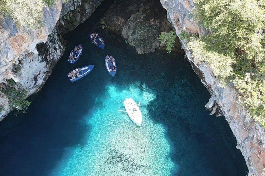 Visit Melissani Lake Cave by Boat with Myrtos View Point 4
