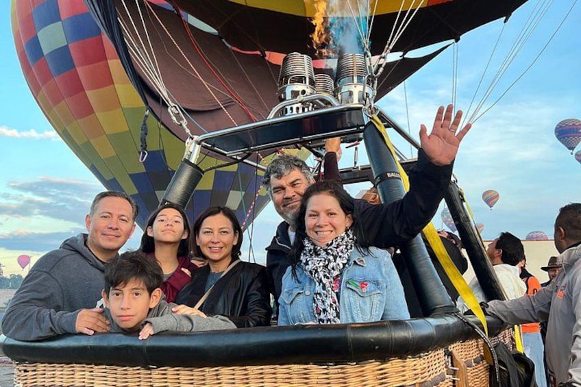 Hot Air Balloon Flight Over Teotihuacan 2