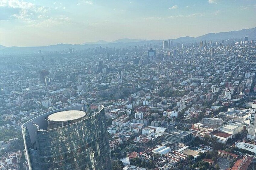 20 minute Mexico City Heli Tour - Landing at Ritz Carlton Reforma