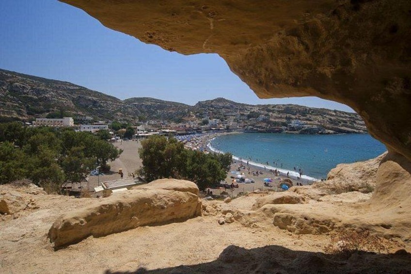 Matala, the Hippie Beach! Tour From Heraklion 3