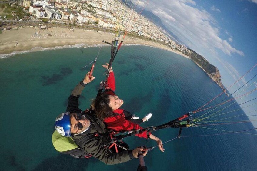 Tandem Paragliding in Alanya (From 700m) 2