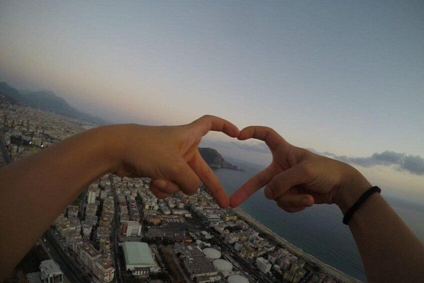 Tandem Paragliding in Alanya (From 700m) 4