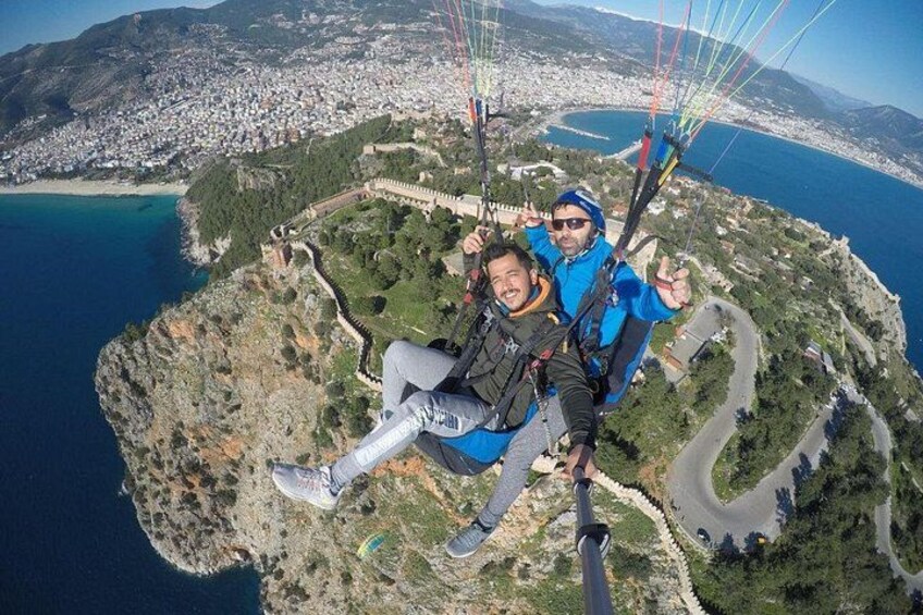 Tandem Paragliding in Alanya (From 700m) 3