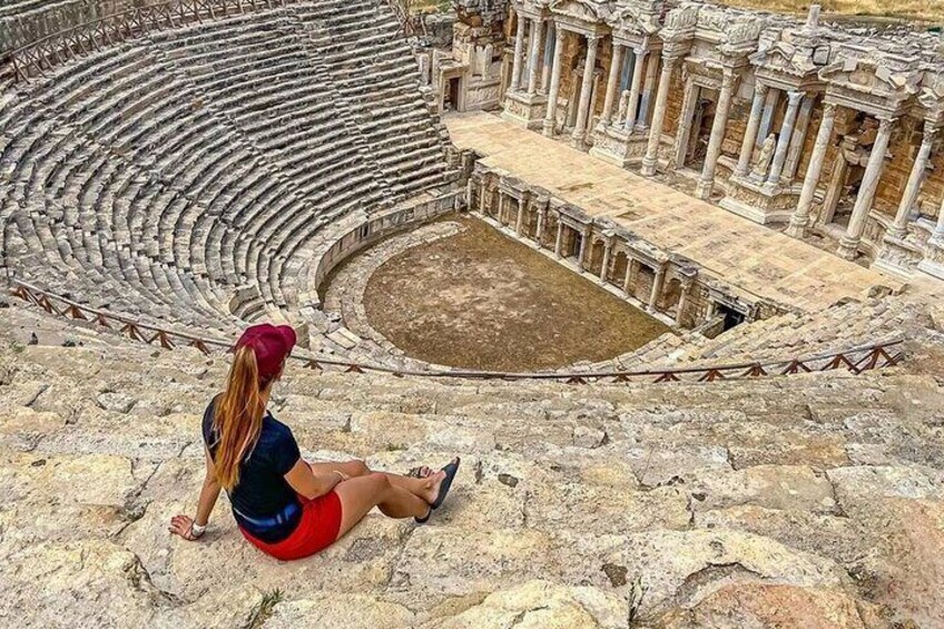 Side Pamukkale Day Trip With Profesional Guided Tour