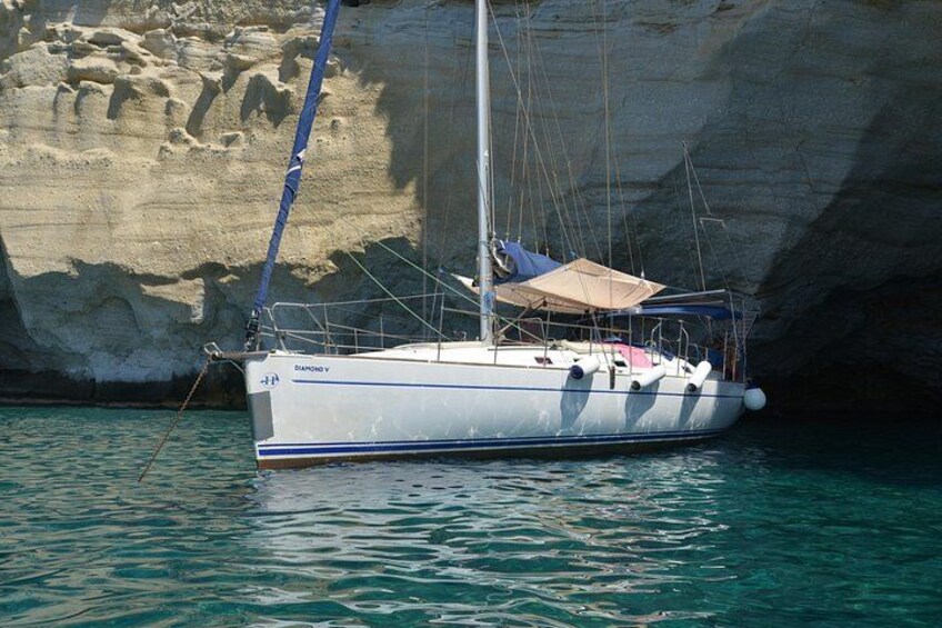 Sailingboat: Kleftiko & Poliegos Full Day with Lunch & Open bar 2