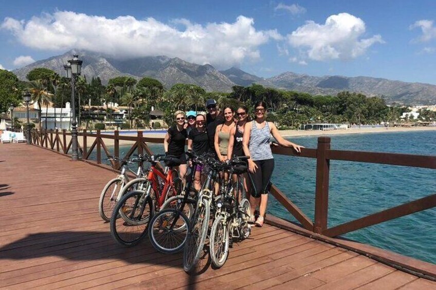 3-Hour Private Guided Bicycle Tour in Marbella