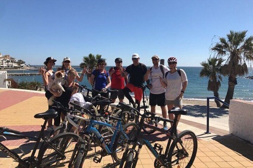 3-Hour Private Guided Bicycle Tour in Marbella