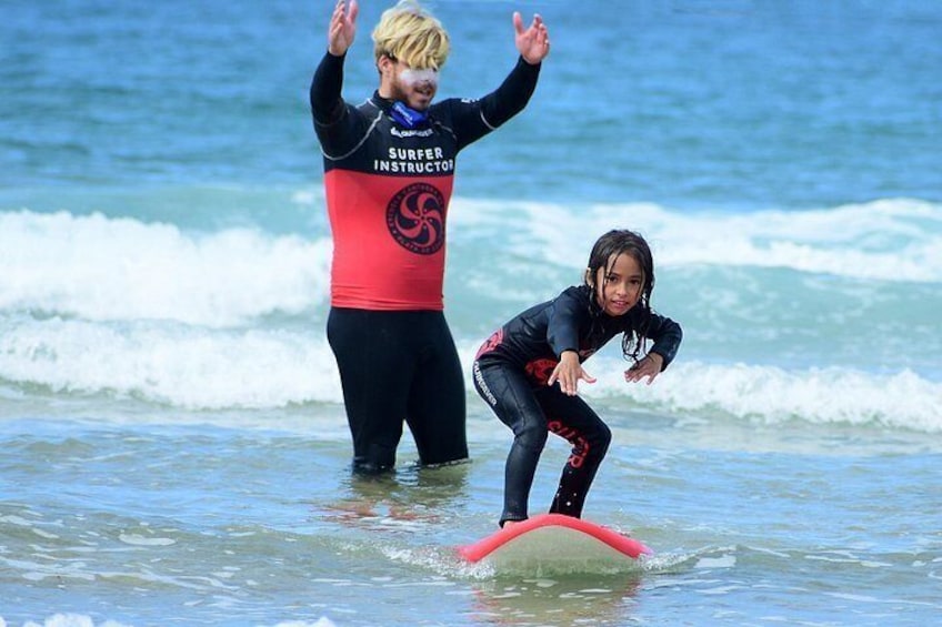 Surf course for children 1 day 5
