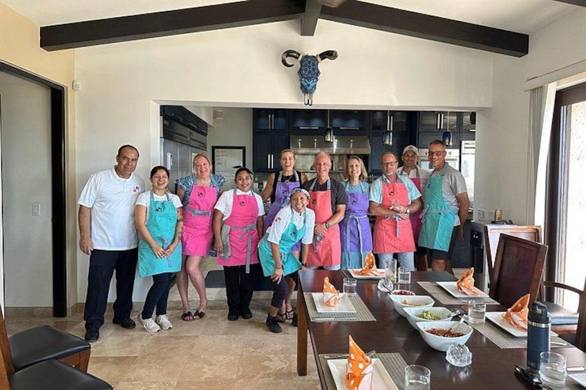 Cooking class with a Business Leadership group. Everyone had a blast! 2