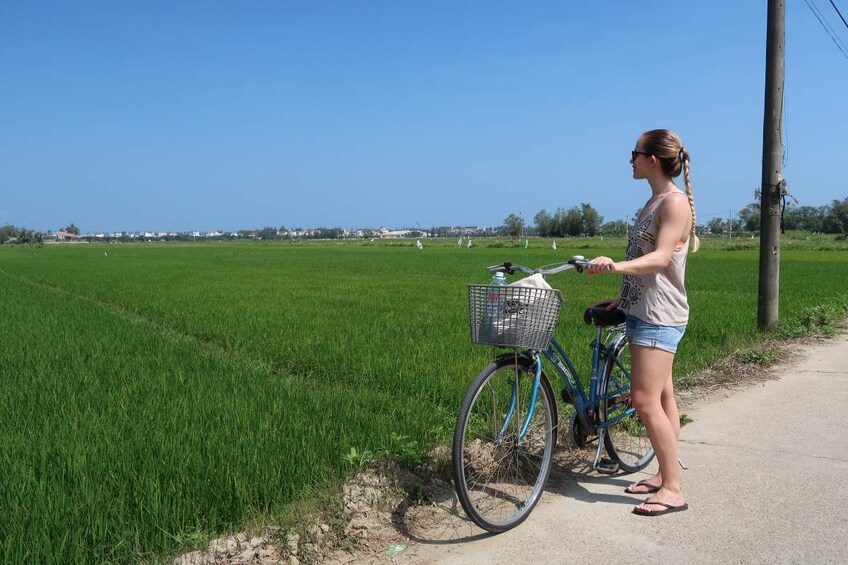 Guided Bicycle Exploration of Kim Bong Carpentry Village with Lunch