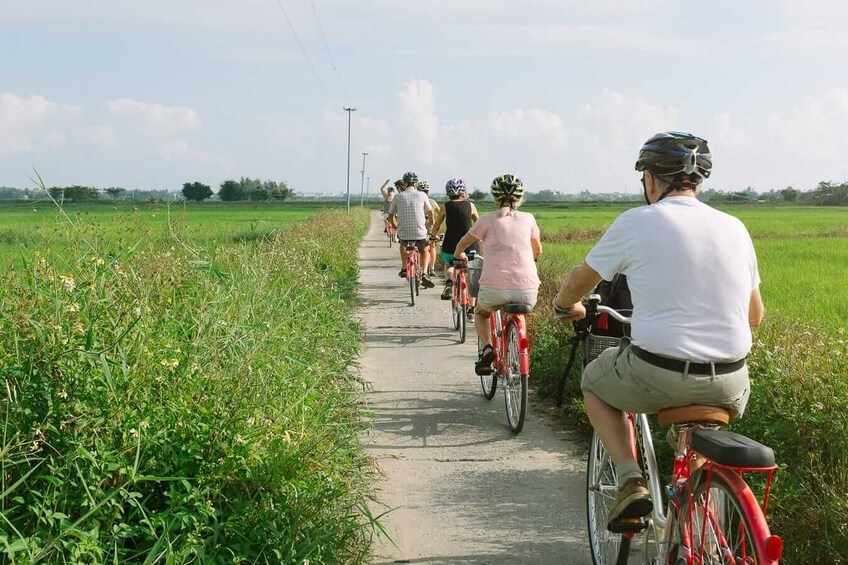 Guided Bicycle Exploration of Kim Bong Carpentry Village with Lunch