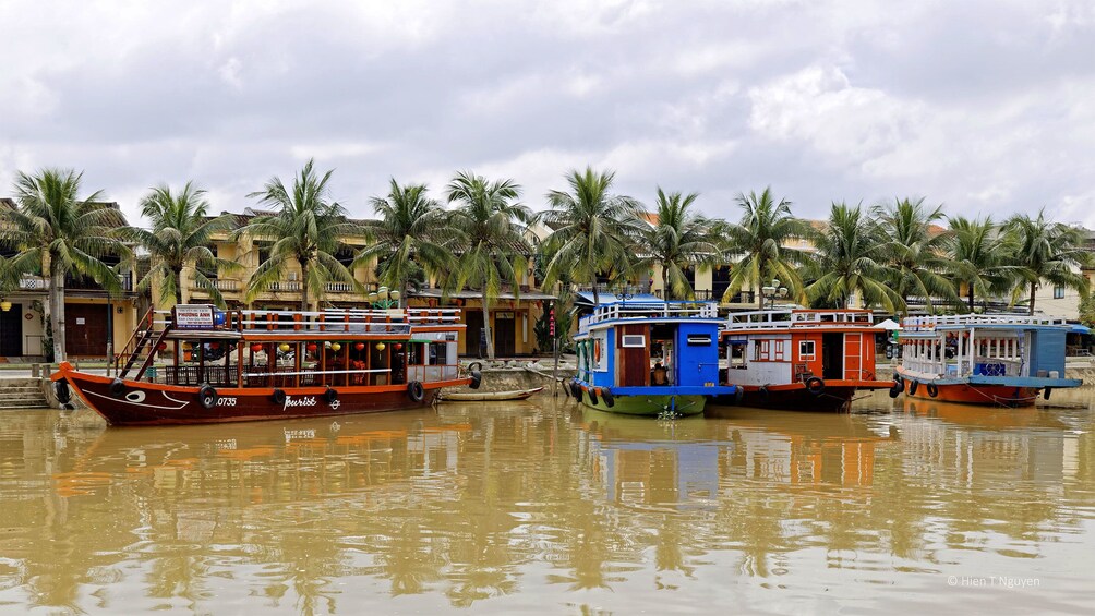 Kim Bong Island from Hoi An Vietnam 