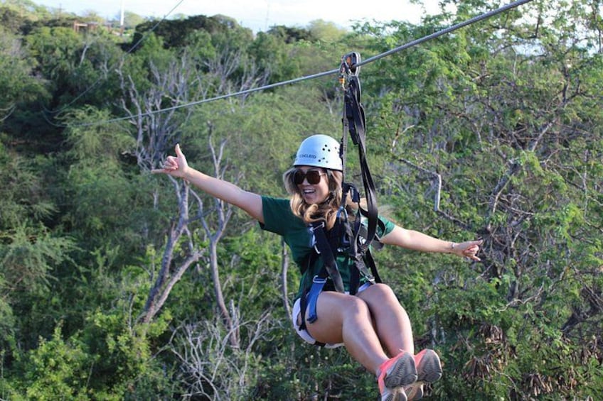 3 Zipline Adventure and 3.5 hour Afternoon Snorkel Cruise 3