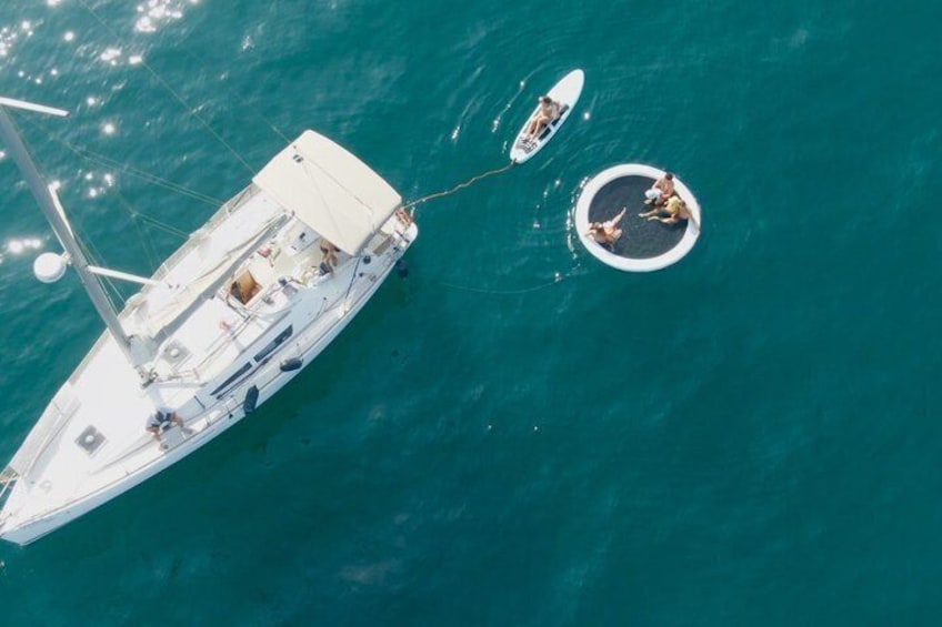Marbella Private Sailboat: Paddle Board and Pool in the Sea (10 pax) 1
