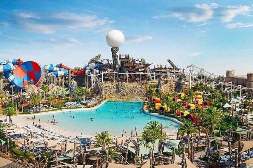 Abu Dhabi Yas Waterworld Tickets With Meal 