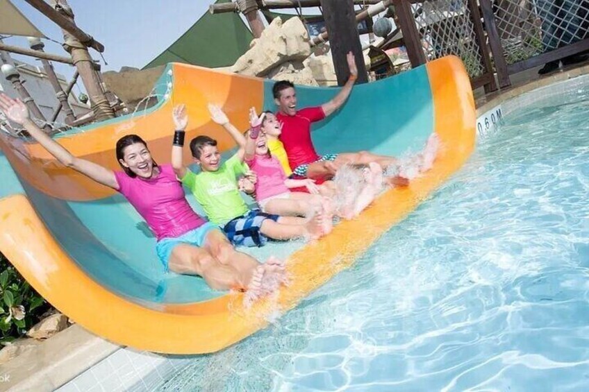 Abu Dhabi Yas Waterworld Tickets With Meal 